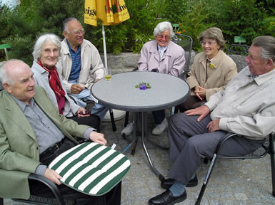 Bewohner des Seniorenheims