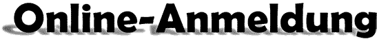 Online-Anmeldung