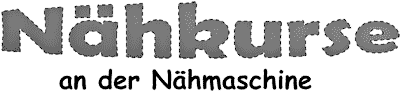 Naehkurse an der Naehmaschine
