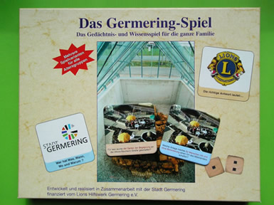 Foto vom Germeringspiel Verpackung