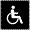 Barrierefreier Zugang Rollstuhllogo