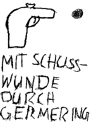 Mit Schusswunden durch Germering