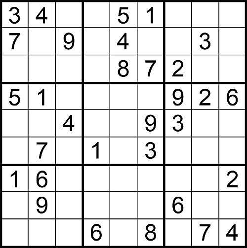 Sudoku-Loesung
