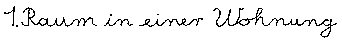 1.waagerecht