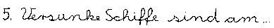 5.waagerecht