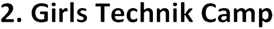 2.Girls Technik Camp