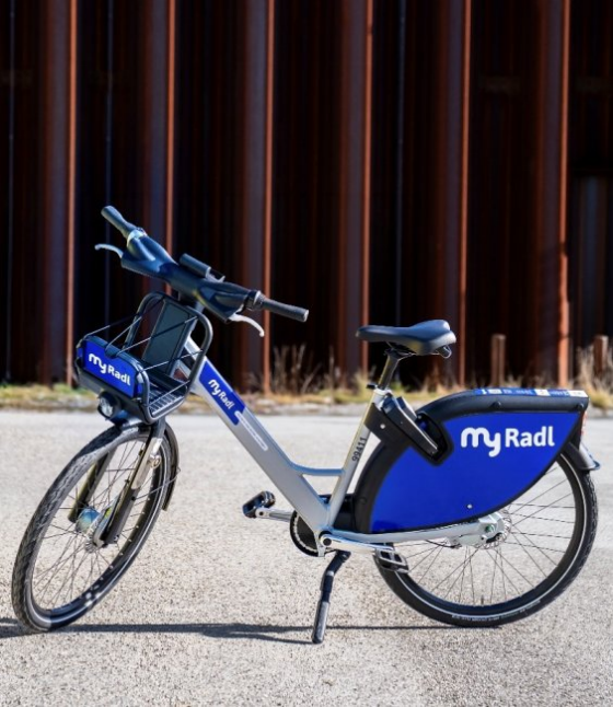 Flexibel und umweltfreundlich unterwegs:  „MyRadl“