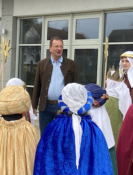 Sternsinger waren da