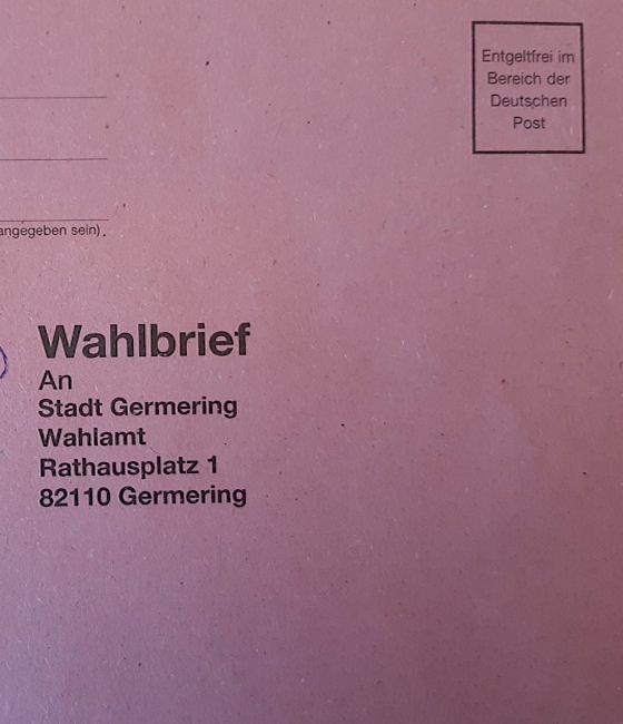 Beantragung Briefwahlunterlagen –  ganz bequem vom Handy aus!