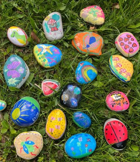 Findet die Glückssteine