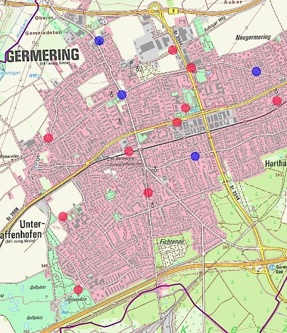 Einladung zur Mitwirkung am Mobilitätskonzept in Germering:  1. Bürgerwerkstatt